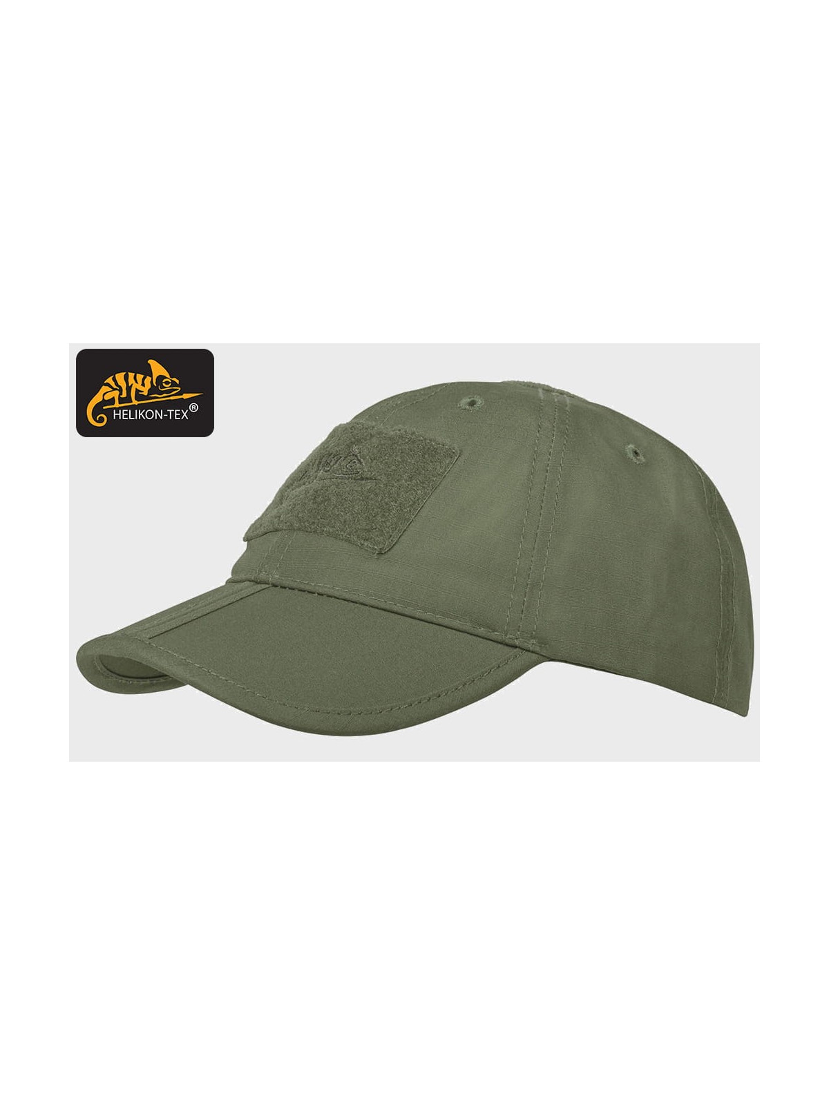 HELIKON-TEX CZAPKA BEJSBOLÓWKA SKŁADANA POLYCO RIP-STOP OLIVE GREEN