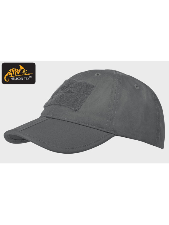 HELIKON-TEX CZAPKA BEJSBOLÓWKA SKŁADANA POLYCO RIP-STOP SHADOW GREY
