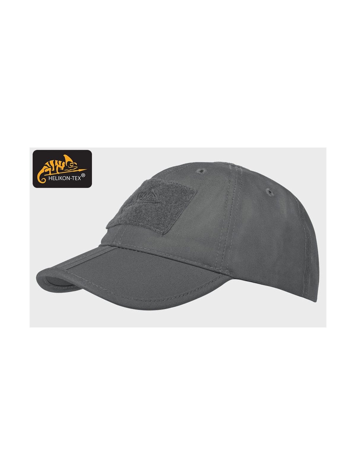 HELIKON-TEX CZAPKA BEJSBOLÓWKA SKŁADANA POLYCO RIP-STOP SHADOW GREY