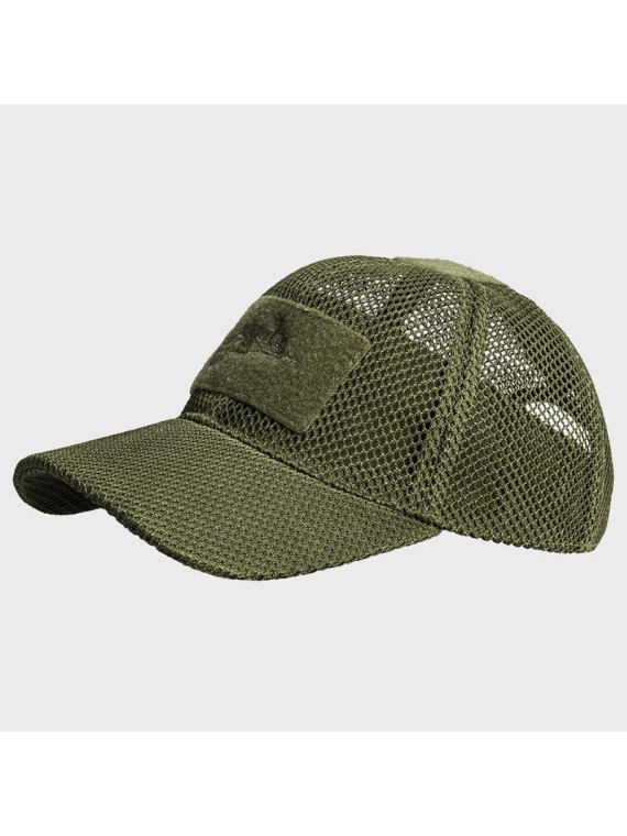 HELIKON-TEX CZAPKA Z DASZKIEM BEJSBOLÓWKA MESH OLIVE GREEN