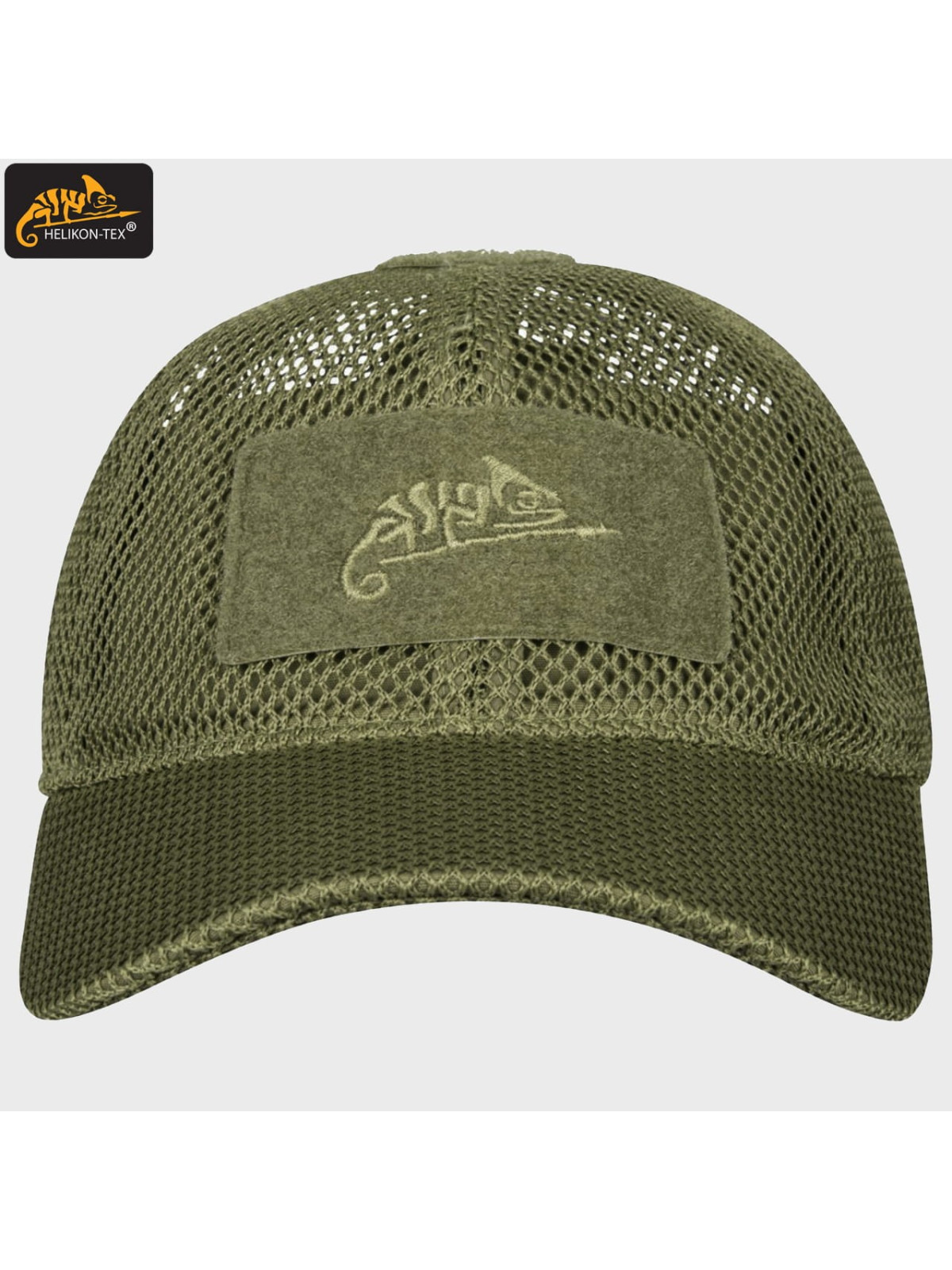 HELIKON-TEX CZAPKA Z DASZKIEM BEJSBOLÓWKA MESH OLIVE GREEN