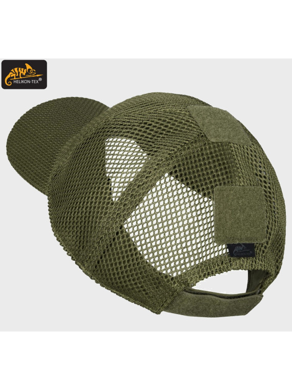 HELIKON-TEX CZAPKA Z DASZKIEM BEJSBOLÓWKA MESH OLIVE GREEN