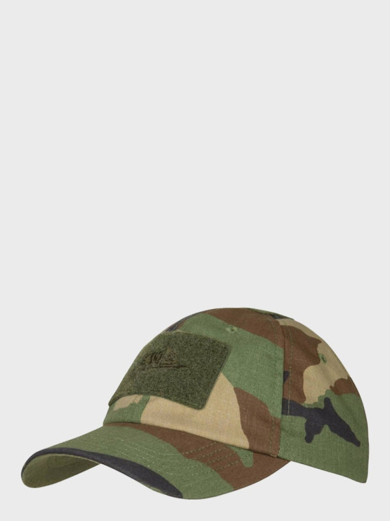 HELIKON-TEX CZAPKA Z DASZKIEM BEJSBOLÓWKA POLYCO RIP-STOP US WOODLAND