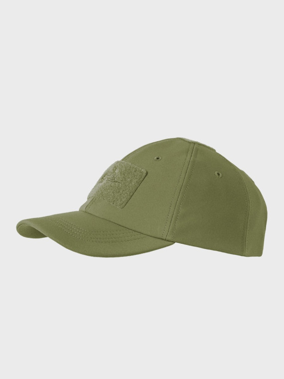 HELIKON-TEX CZAPKA BEJSBOLÓWKA ZIMOWA SOFTSHELL SHARK SKIN OLIVE GREN