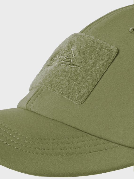 HELIKON-TEX CZAPKA BEJSBOLÓWKA ZIMOWA SOFTSHELL SHARK SKIN OLIVE GREN