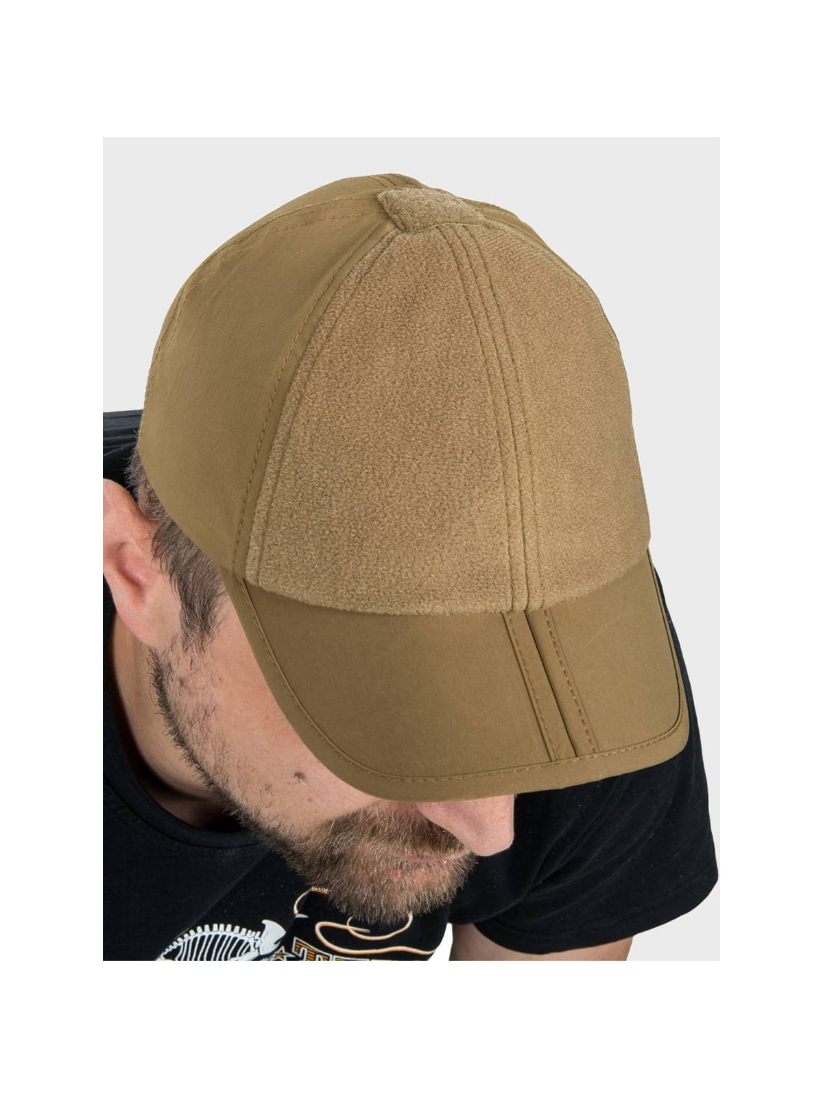 HELIKON-TEX CZAPKA BEJSBOLÓWKA SKŁADANY DASZEK COYOTE