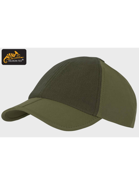 HELIKON-TEX CZAPKA BEJSBOLÓWKA SKŁADANY DASZEK OLIVE GREEN