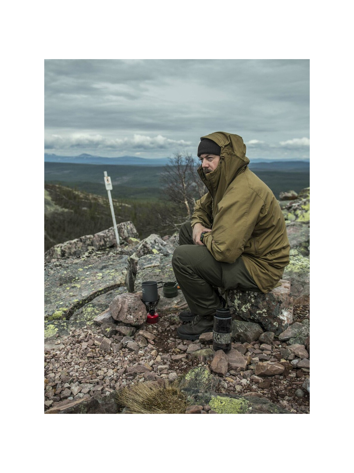 HELIKON-TEX CZAPKA ZIMOWA WANDERER CZARNA