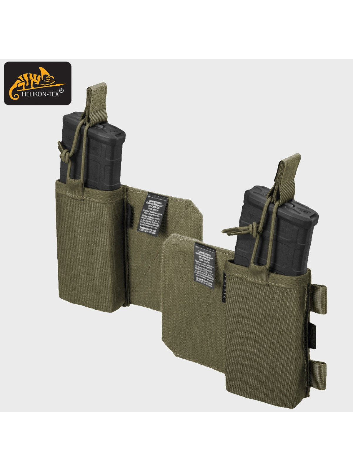 HELIKON-TEX ŁADOWNICA AR/AK ZESTAW 2SZT.COMPETITION WINGS US WOODLAND