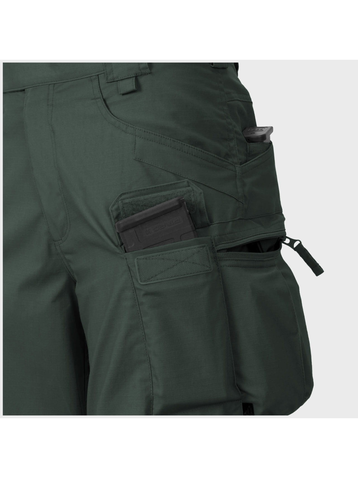 HELIKON-TEX KRÓTKIE SPODENKI SZORTY UTS 11” POLYCO RIP-STOP JUNGLE GREEN S