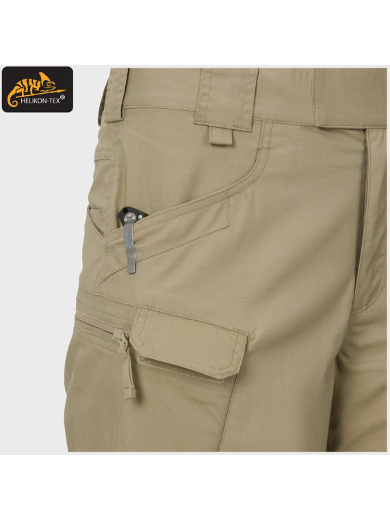 HELIKON-TEX KRÓTKIE SPODENKI SZORTY UTS 11" POLYCO RIP-STOP KHAKI XXL