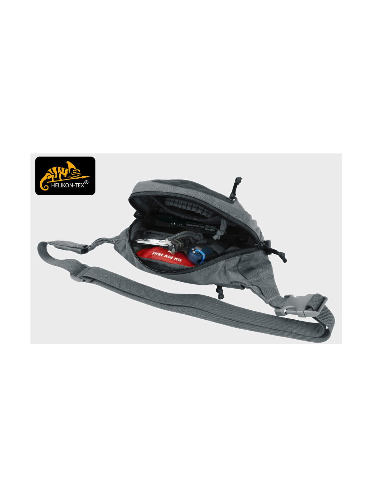 HELIKON-TEX TORBA BIODROWA NERKA POSSUM CORDURA SHADOW GREY