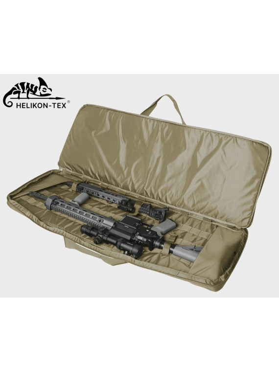 HELIKON-TEX POKROWIEC NA BROŃ DOUBLE UPPER RIFFLE BAG 18 CZARNY