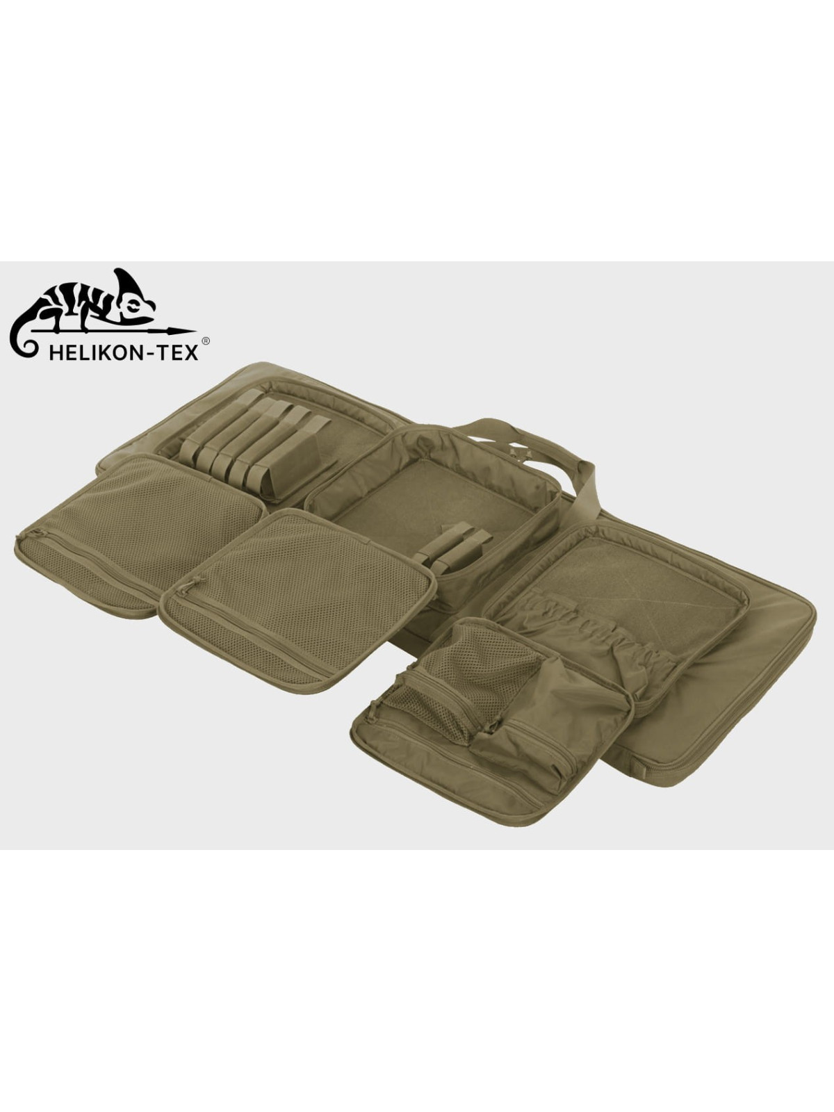 HELIKON-TEX POKROWIEC NA BROŃ DOUBLE UPPER RIFFLE BAG 18 CZARNY