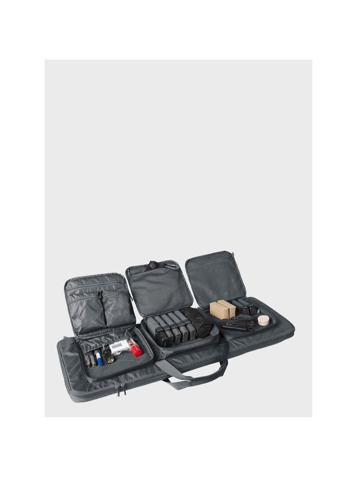 HELIKON-TEX POKROWIEC NA BROŃ DOUBLE UPPER RIFFLE BAG 18 SHADOW GREY