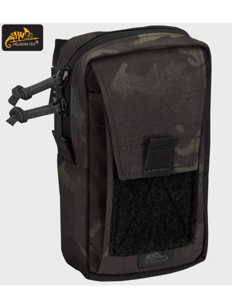 HELIKON-TEX KIESZEŃ ZASOBNIK NAVTEL POUCH O.08 VELCRO MULTICAM BLACK