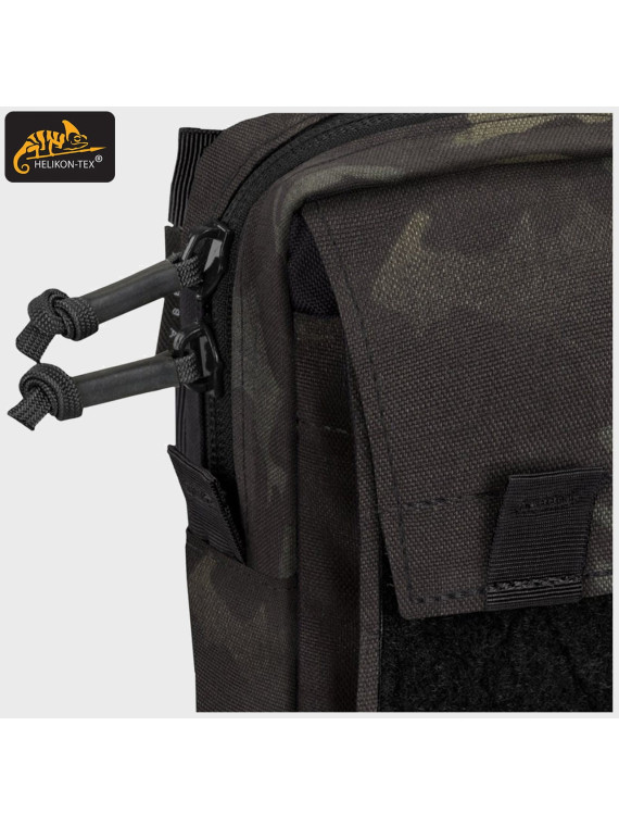 HELIKON-TEX KIESZEŃ ZASOBNIK NAVTEL POUCH O.08 VELCRO MULTICAM BLACK