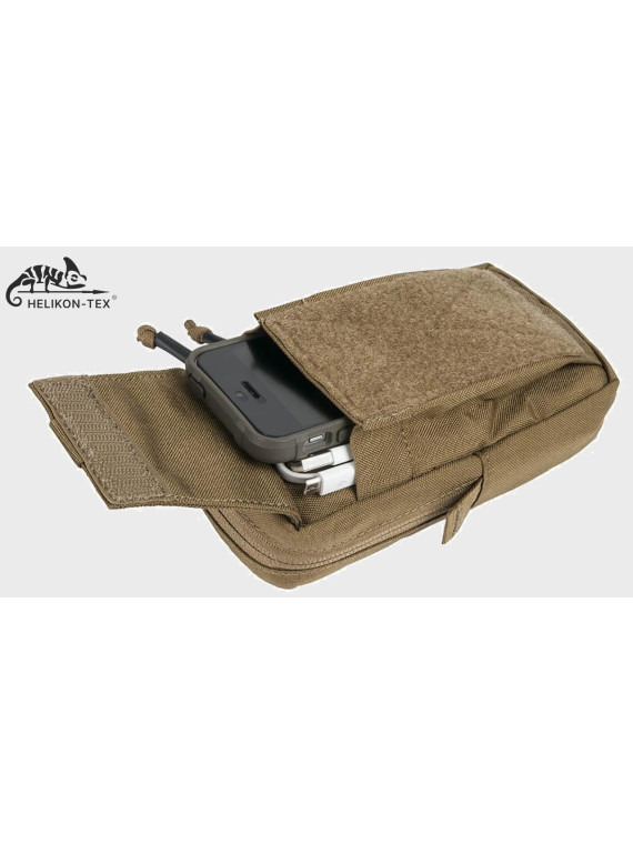 HELIKON-TEX KIESZEŃ ZASOBNIK NAVTEL POUCH O.08 VELCRO MULTICAM BLACK
