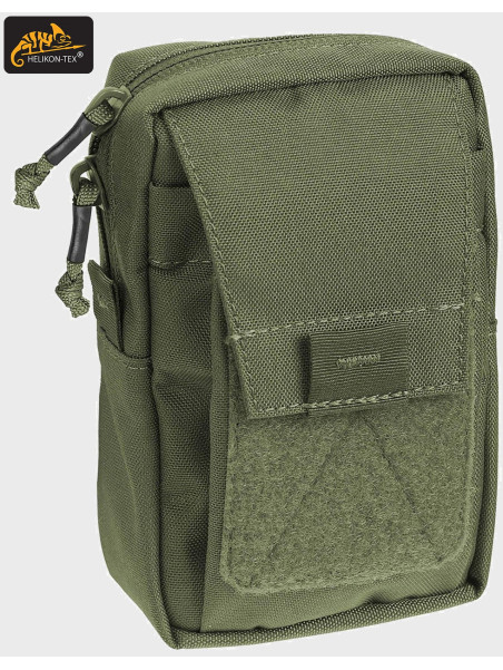 HELIKON-TEX KIESZEŃ ZASOBNIK NAVTEL POUCH O.08 VELCRO OLIWKOWA
