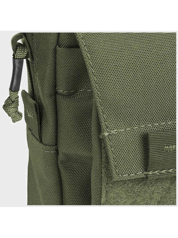 HELIKON-TEX KIESZEŃ ZASOBNIK NAVTEL POUCH O.08 VELCRO OLIWKOWA