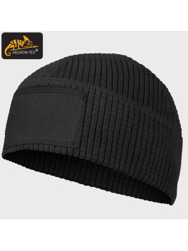 HELIKON-TEX CZAPKA POLAROWA RANGE BEANIE GRID FLEECE CZARNA S/M