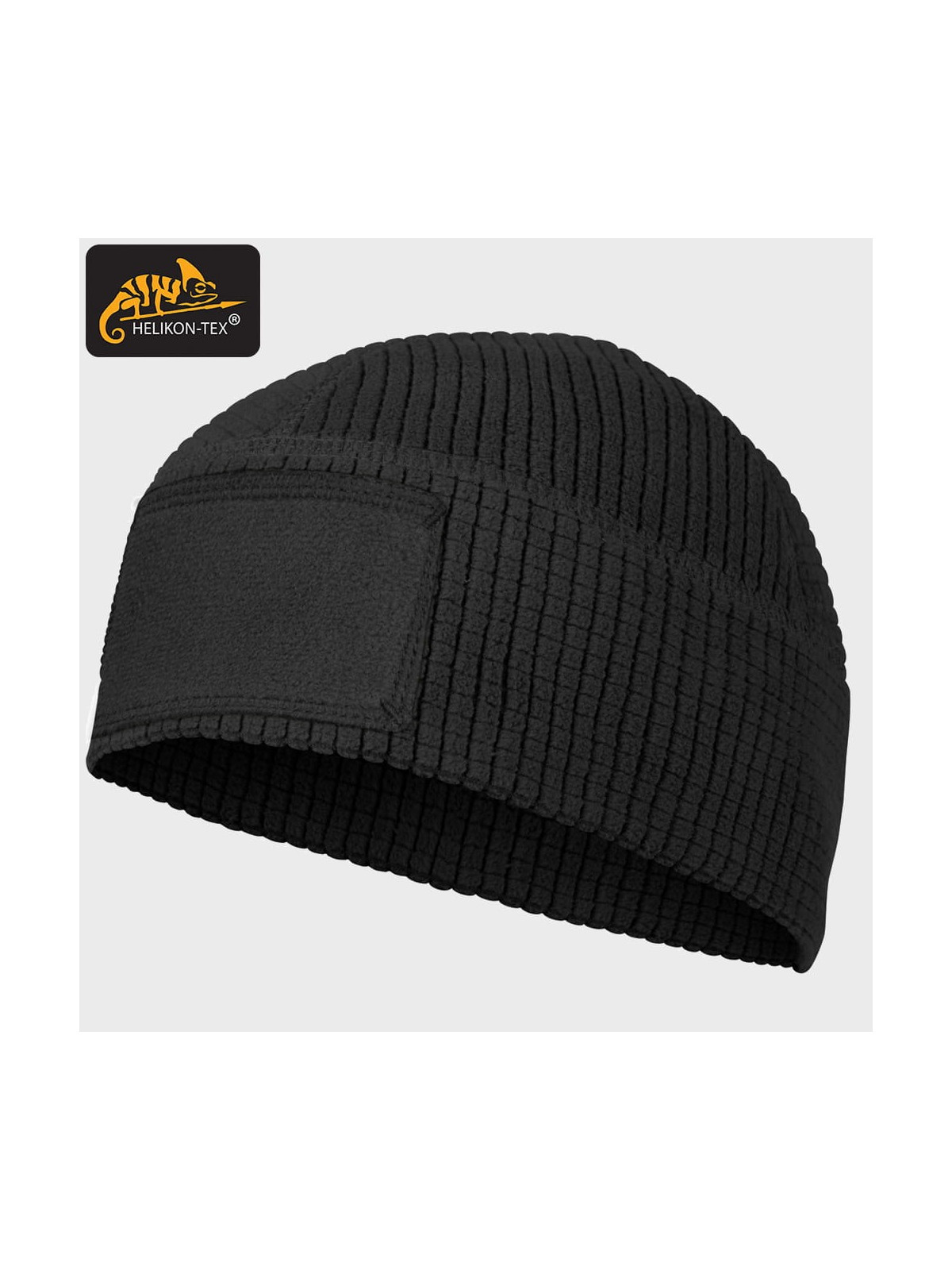 HELIKON-TEX CZAPKA POLAROWA RANGE BEANIE GRID FLEECE CZARNA S/M