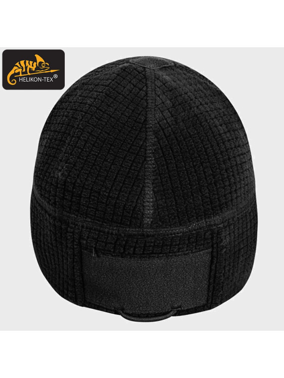 HELIKON-TEX CZAPKA POLAROWA RANGE BEANIE GRID FLEECE CZARNA S/M