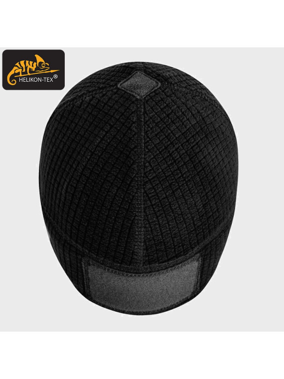 HELIKON-TEX CZAPKA POLAROWA RANGE BEANIE GRID FLEECE CZARNA S/M