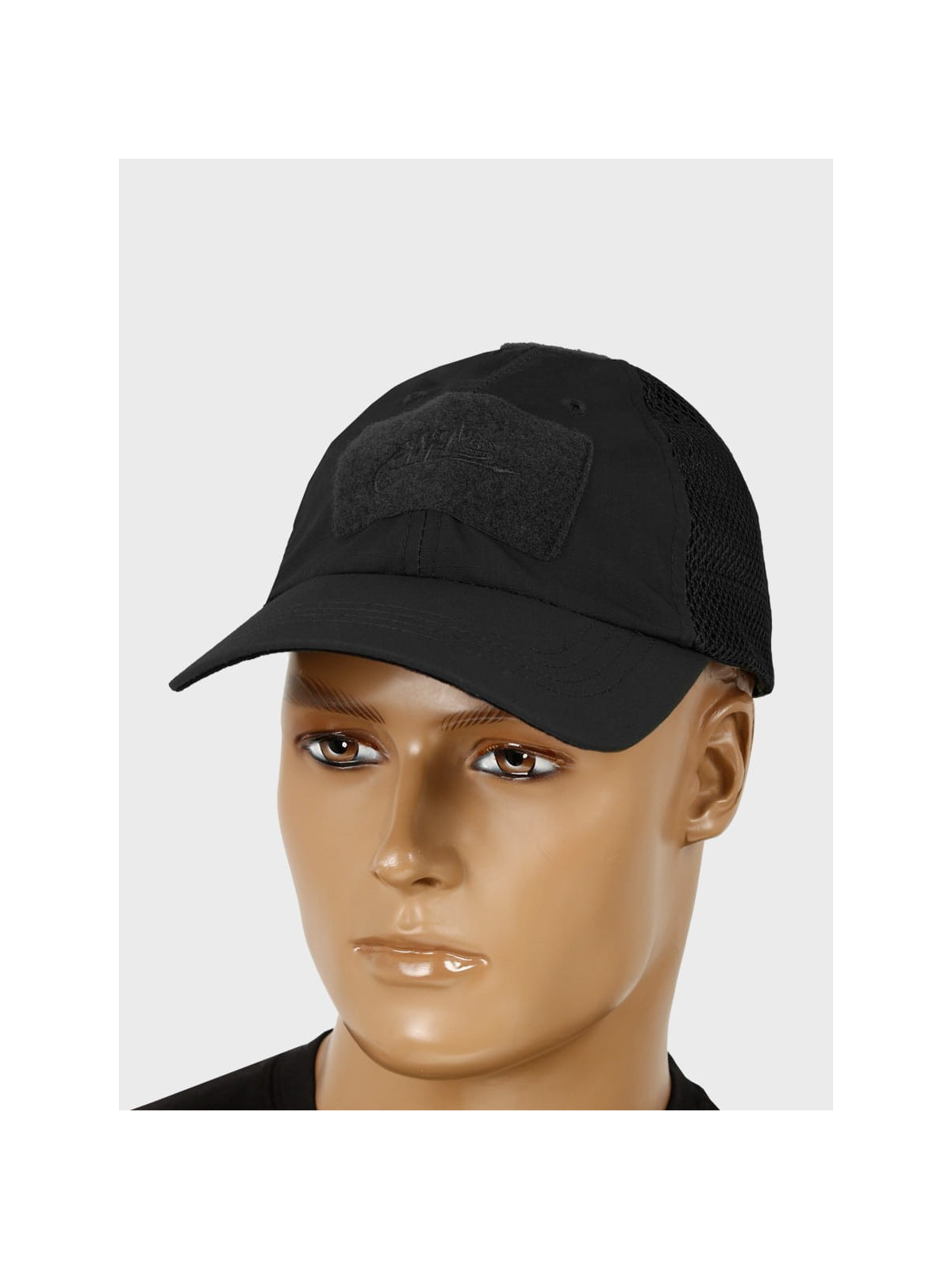 HELIKON-TEX CZAPKA Z DASZKIEM BEJSBOLÓWKA VENT POLYCO RIP-STOP CZARNA
