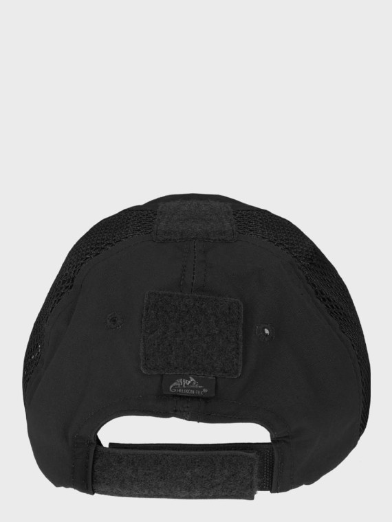 HELIKON-TEX CZAPKA Z DASZKIEM BEJSBOLÓWKA VENT POLYCO RIP-STOP CZARNA