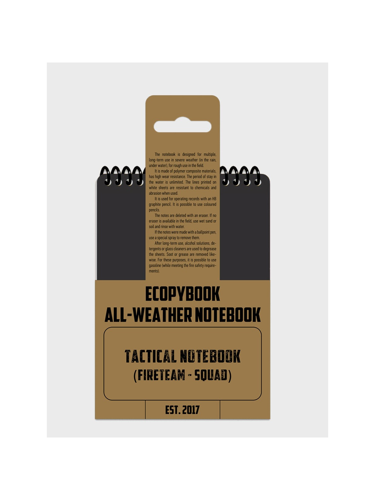 M-TAC Notatnik A6 All-weather Fireteam-Squad Ecopybook