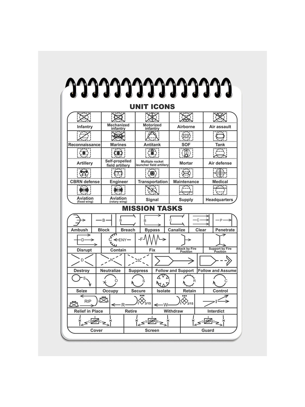 M-TAC Notatnik A6 All-weather Fireteam-Squad Ecopybook