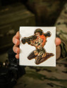 M-TAC Naklejka Tactical Girl Nr10 AT4 Tattoo