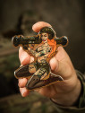 M-TAC Naklejka Tactical Girl Nr10 AT4 Tattoo