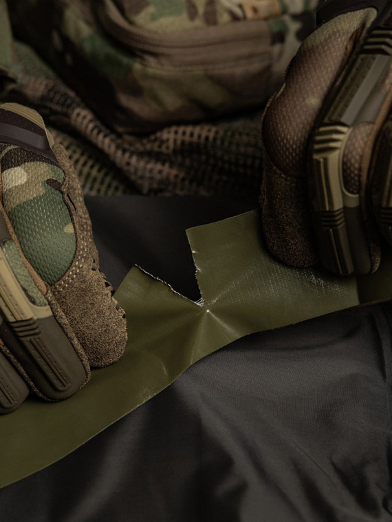 M-TAC Wzmocniona taśma klejąca 50mm 10m Oliwkowa