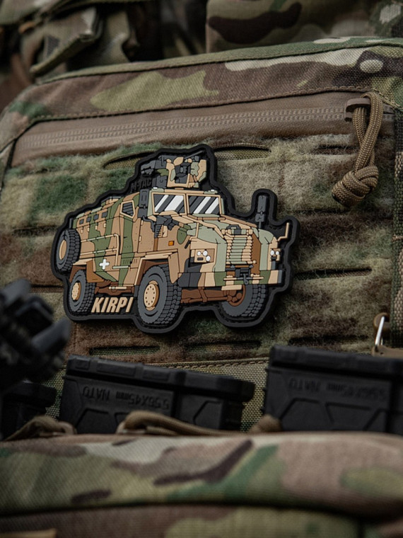 M-TAC Naszywka Emblemat VMS Kirpi PVC moro