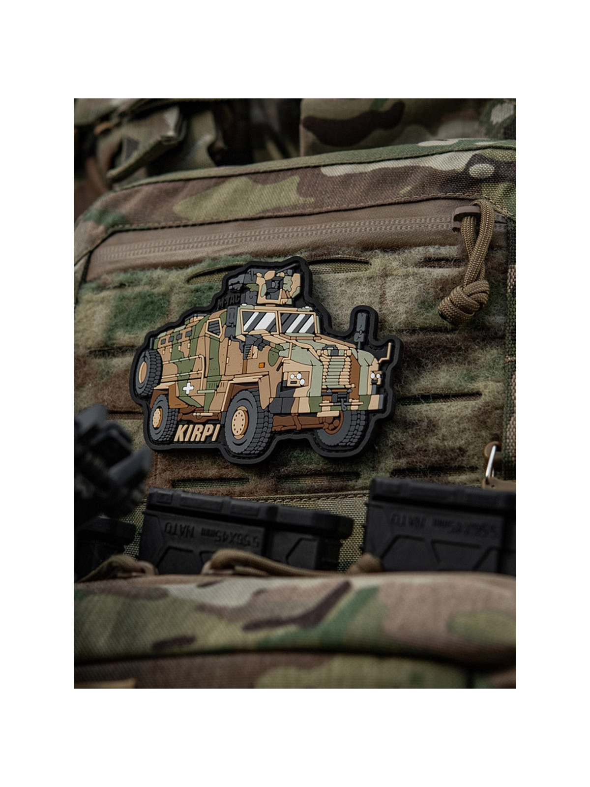M-TAC Naszywka Emblemat VMS Kirpi PVC moro