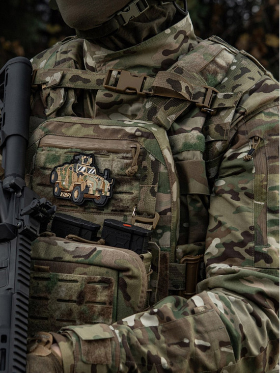 M-TAC Naszywka Emblemat VMS Kirpi PVC moro
