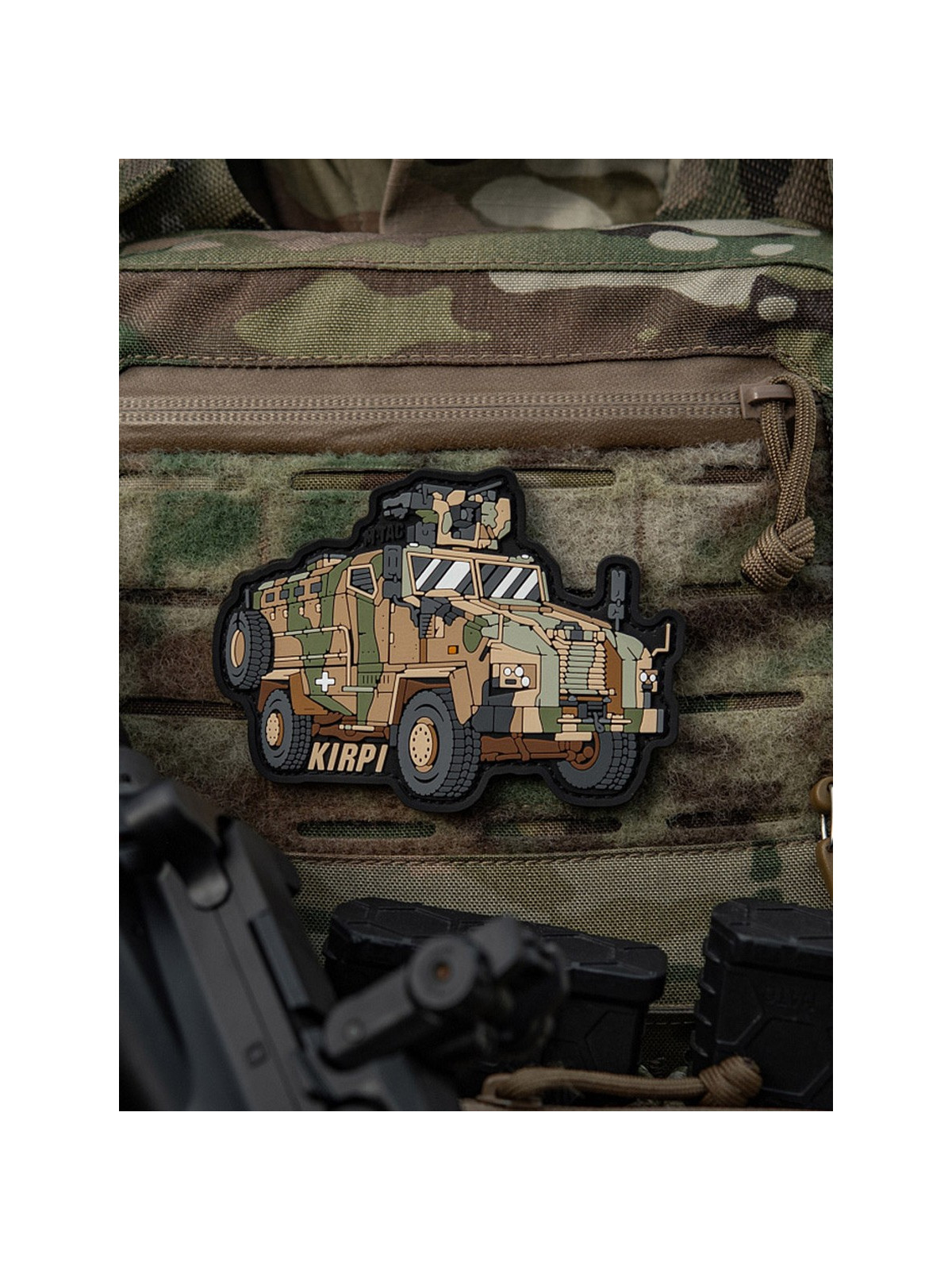 M-TAC Naszywka Emblemat VMS Kirpi PVC moro