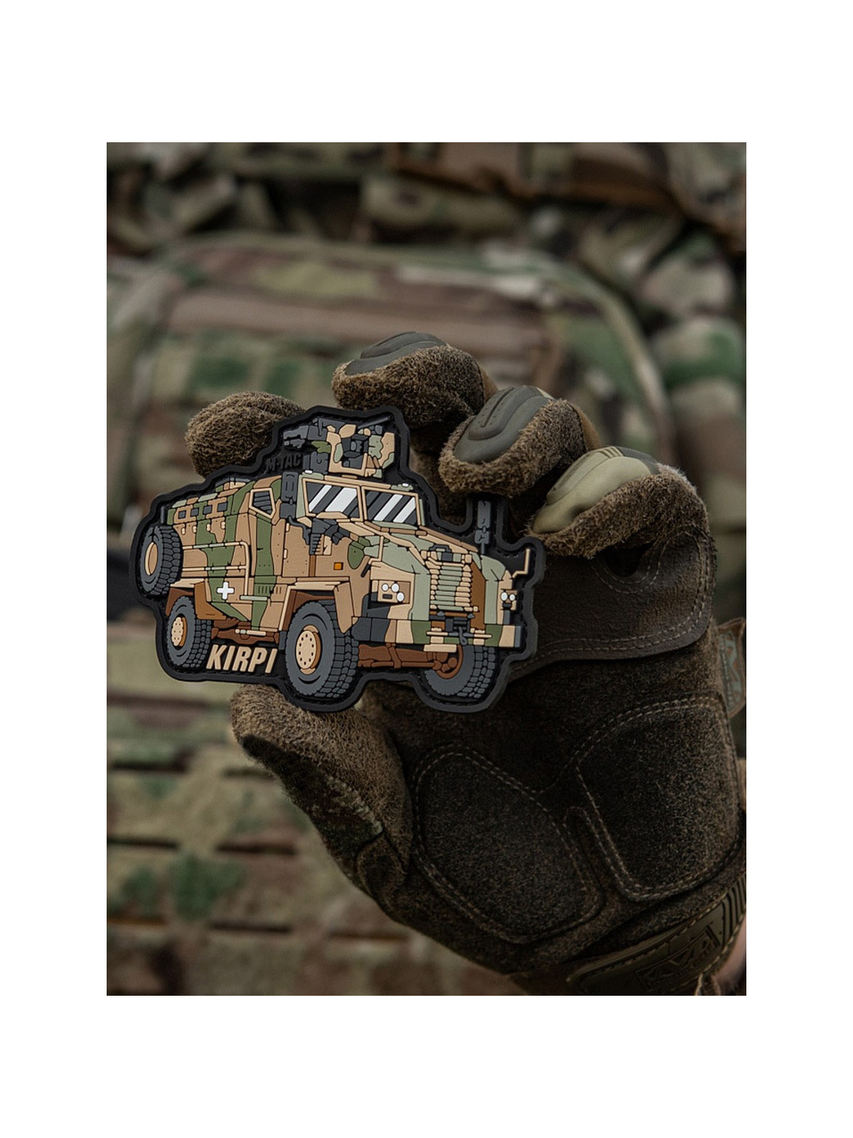 M-TAC Naszywka Emblemat VMS Kirpi PVC moro