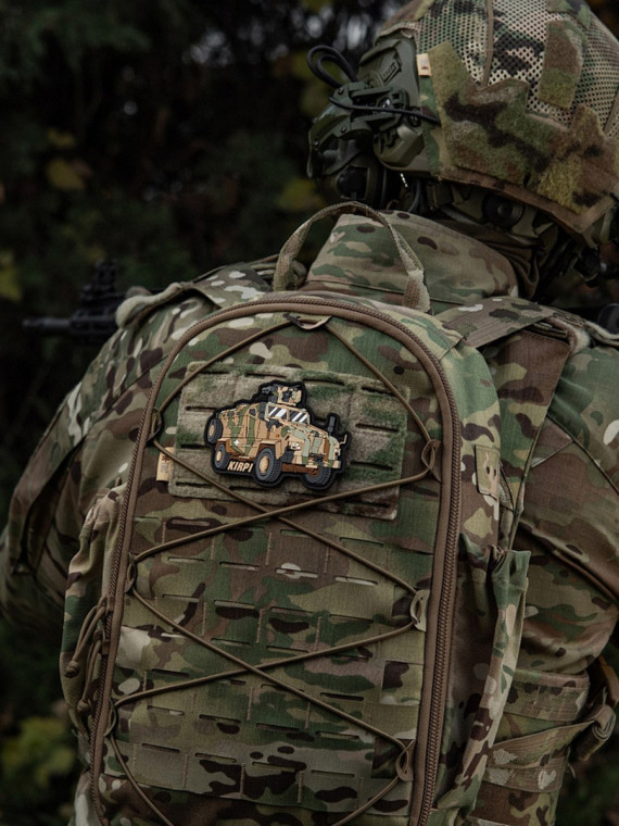 M-TAC Naszywka Emblemat VMS Kirpi PVC moro