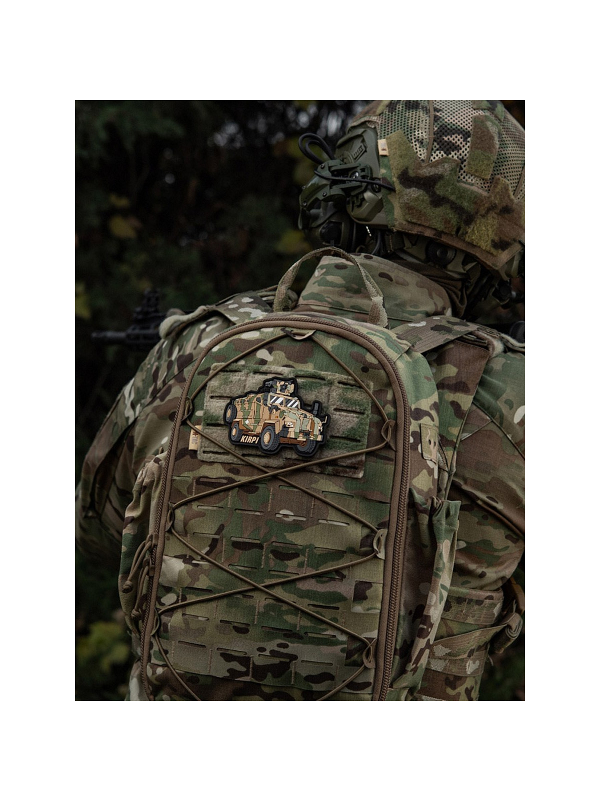 M-TAC Naszywka Emblemat VMS Kirpi PVC moro