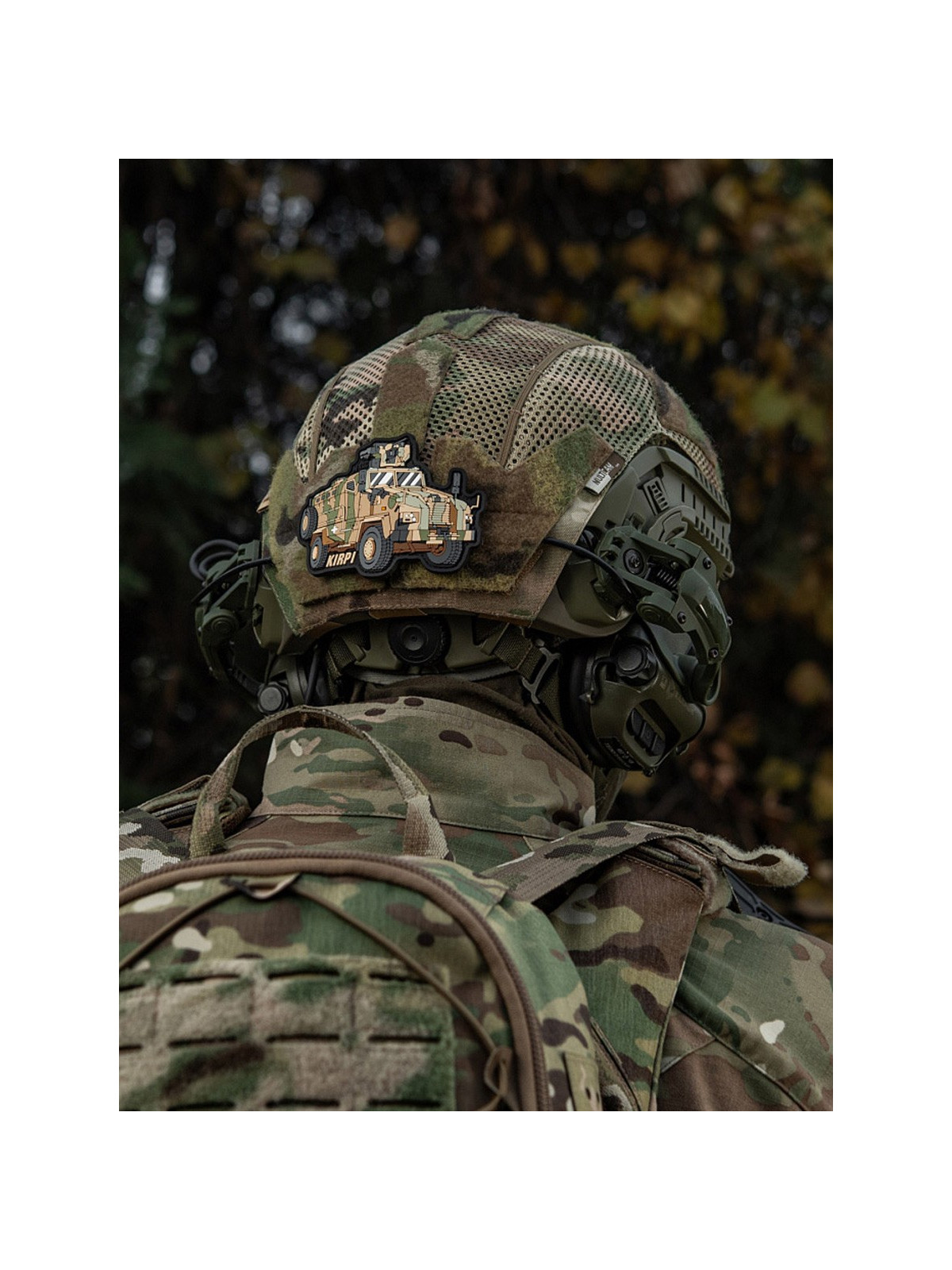 M-TAC Naszywka Emblemat VMS Kirpi PVC moro