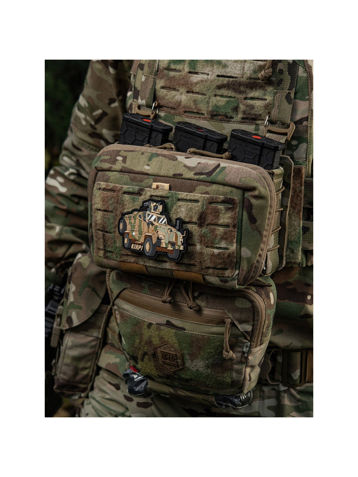 M-TAC Naszywka Emblemat VMS Kirpi PVC moro