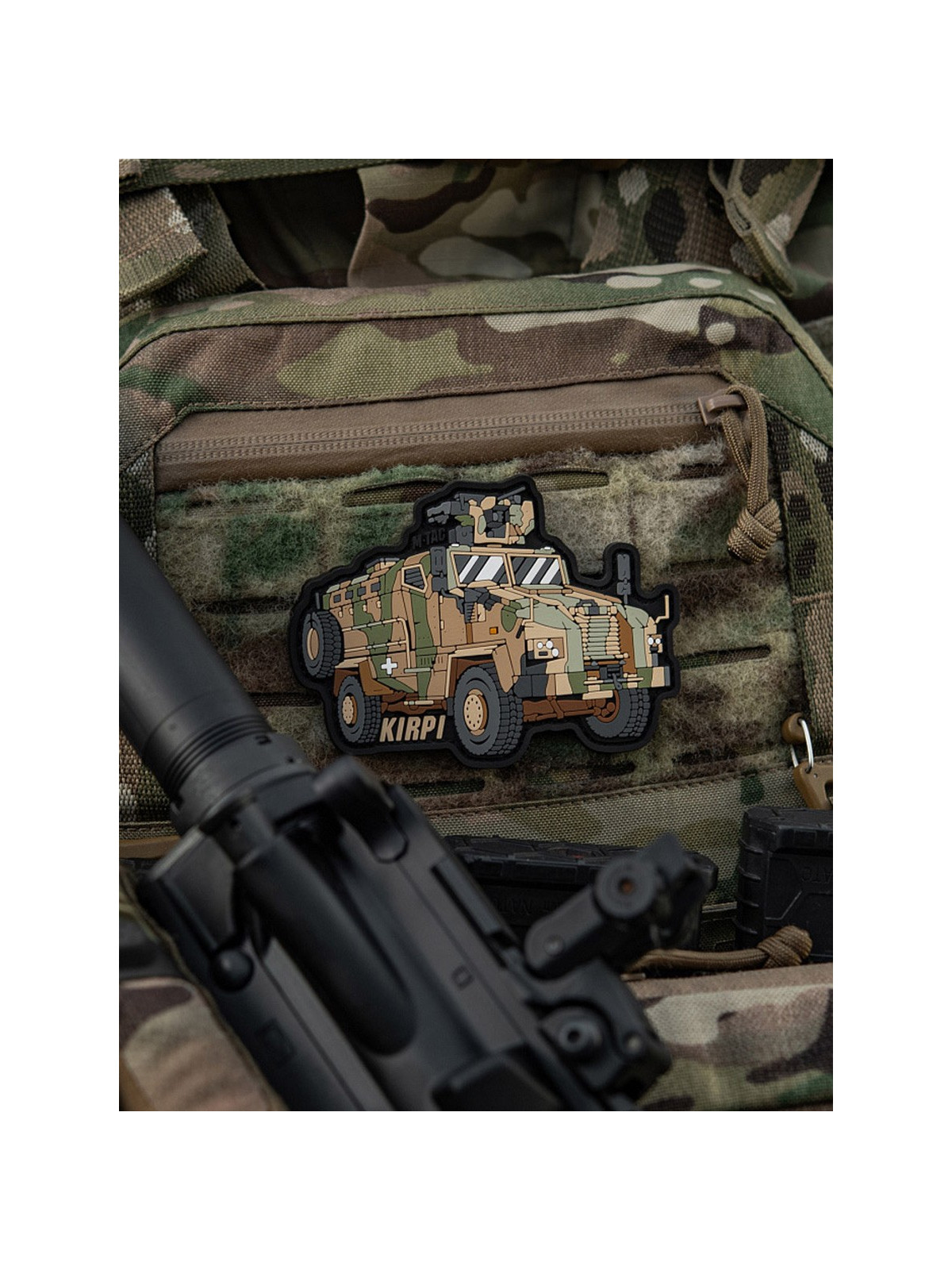 M-TAC Naszywka Emblemat VMS Kirpi PVC moro