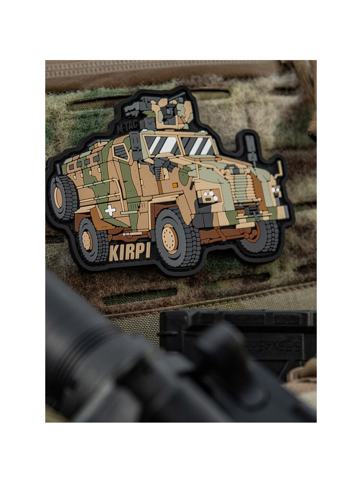M-TAC Naszywka Emblemat VMS Kirpi PVC moro