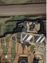 M-TAC Naszywka Emblemat VMS Kirpi PVC moro