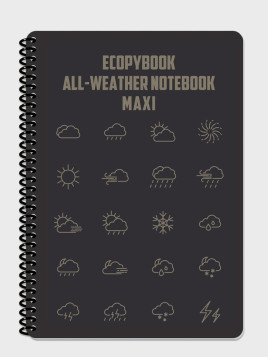 M-TAC NOTATNIK WODOODPORNY WYTRZYMAŁY REGULAR MAXI 269x190mm ECOPYBOOK TACTICAL