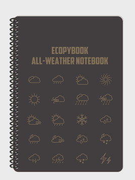 M-TAC NOTATNIK WODOODPORNY WYTRZYMAŁY A5 ECOPYBOOK TACTICAL