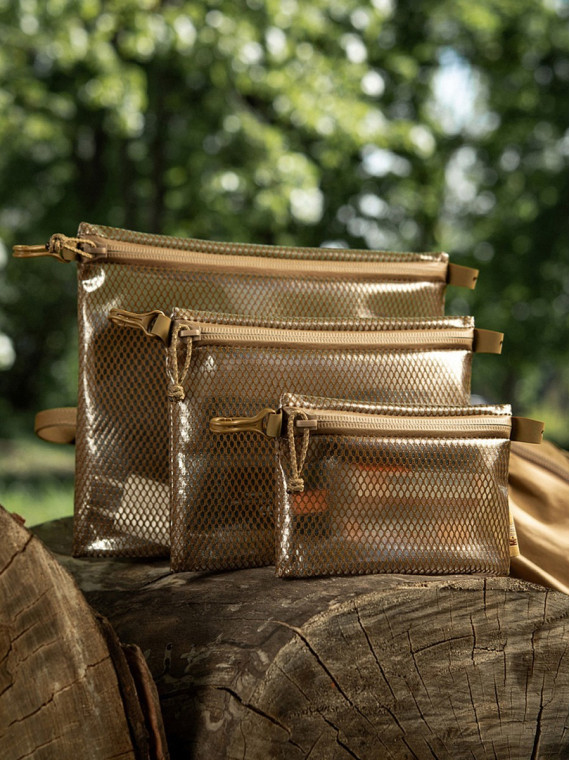 M-TAC Zestaw Organizerów Zip Pocket Elite S+M+L Coyote